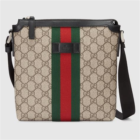 gucci messenger bag cream|Gucci Messenger bags for men.